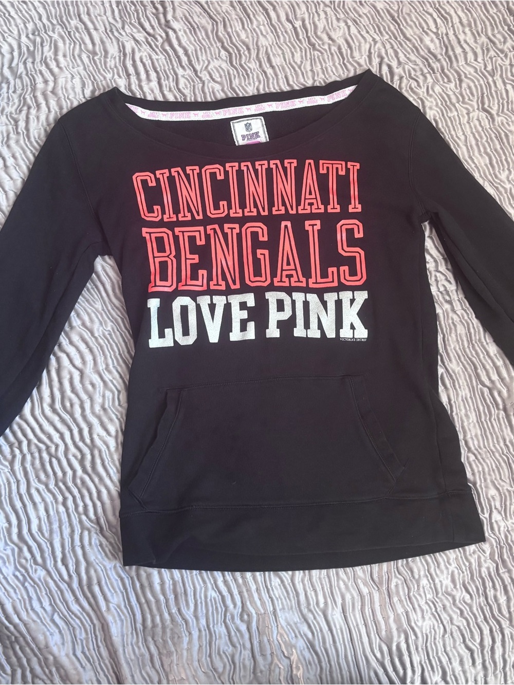 PINK Victoria's Secret Cincinnati Bengals sweater